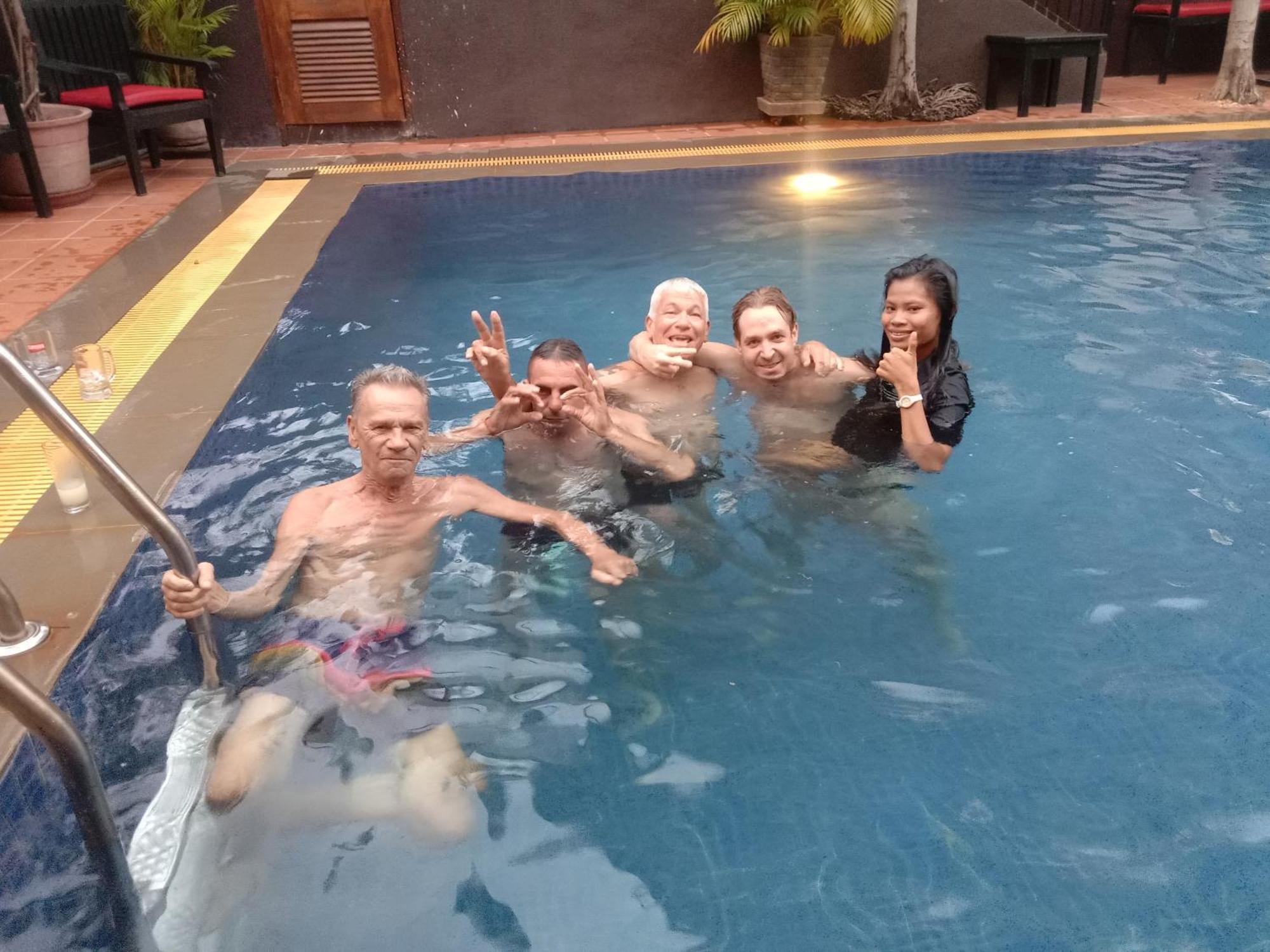 Hotel White Monkey à Siem Reap Extérieur photo